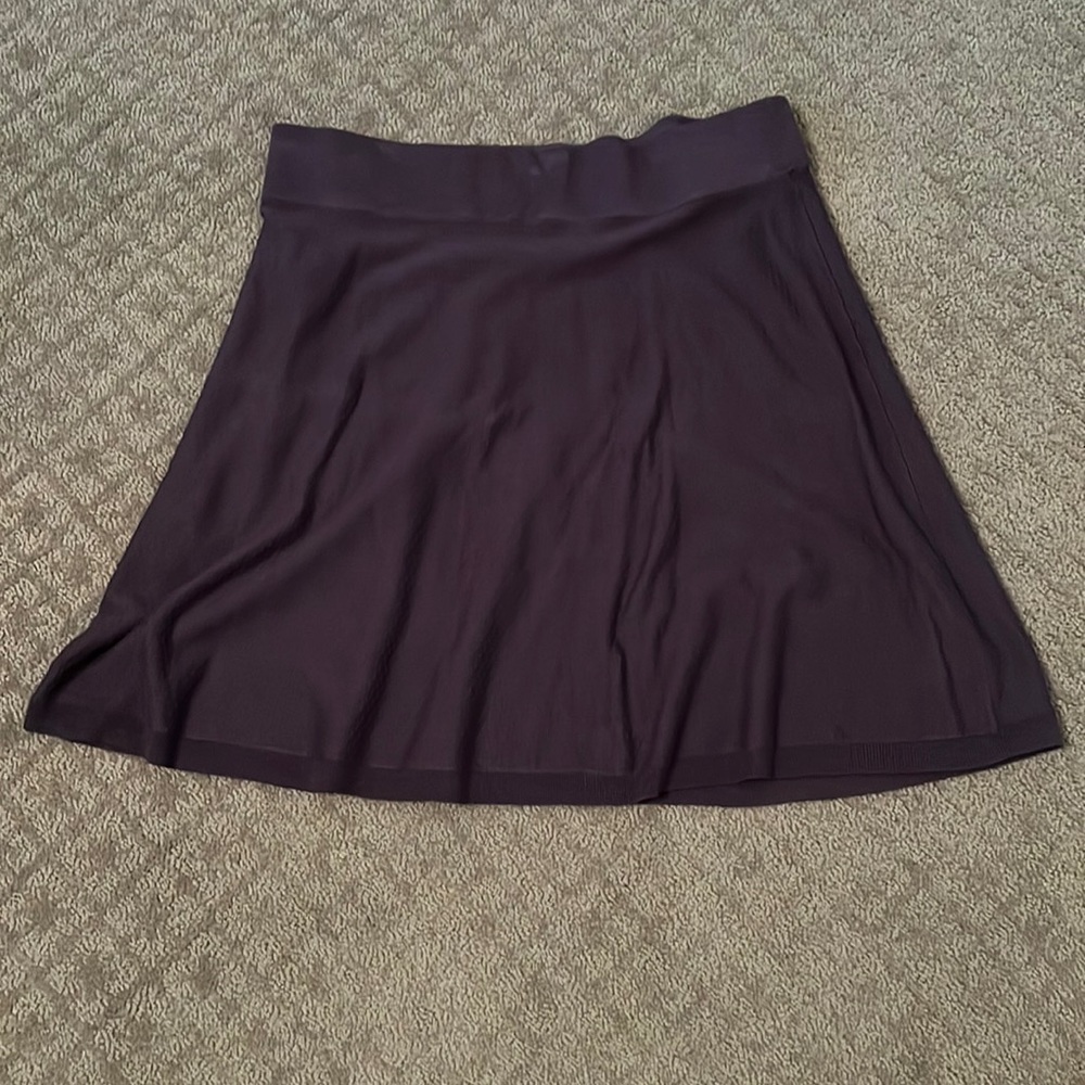 LOFT Grey Casual Skirt L
